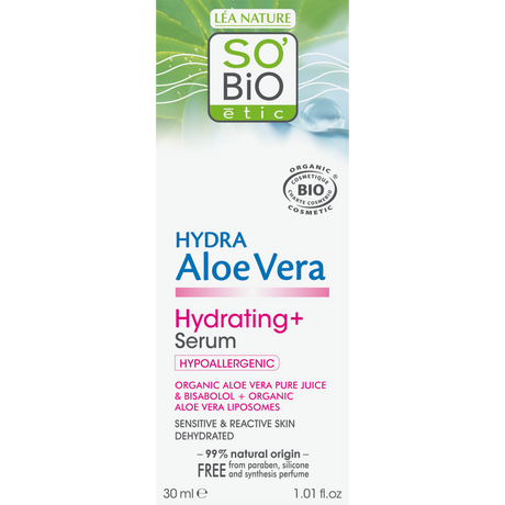 SO'BIO étic - Aloë Vera Hydrating+ serum