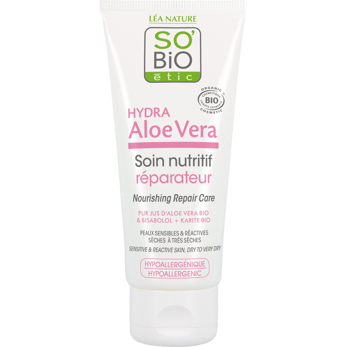 SO'BiO étic - Aloë Vera Nourishing night care tube