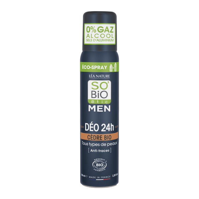 So'Bio Étic For Men Deo Spray Cedar Bio 3517360021509