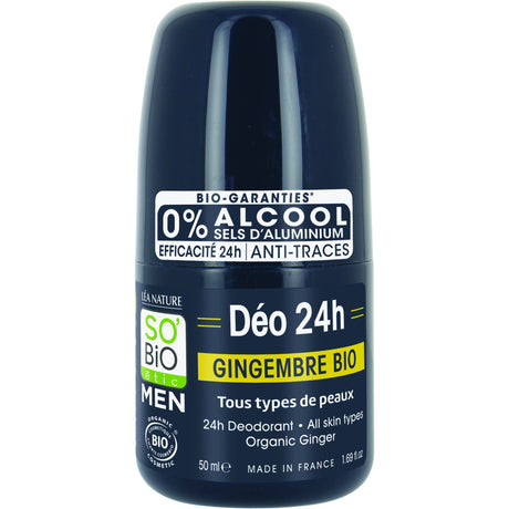 So'Bio Étic For Men Deodorant - Ginger