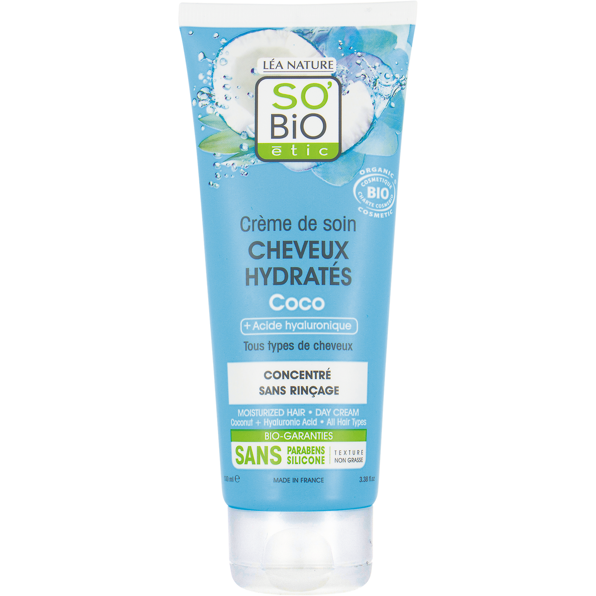 So'Bio Étic Leave In Hair Mask Coconut & Hyaluronic Acid