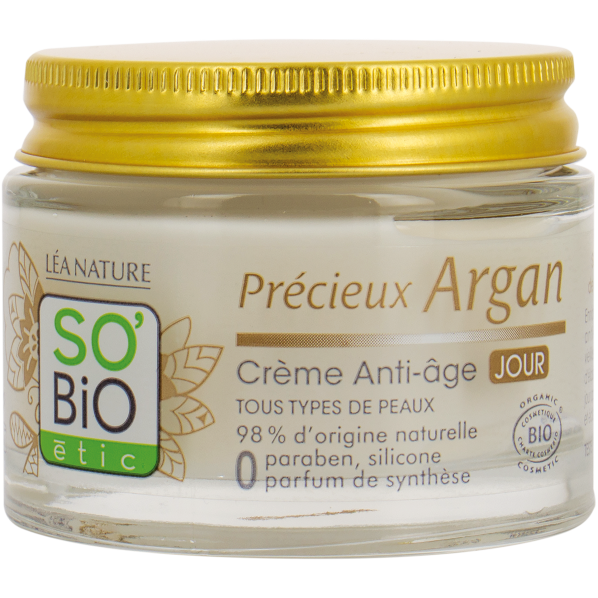 SO'BiO étic - Précieux Argan Day Cream can