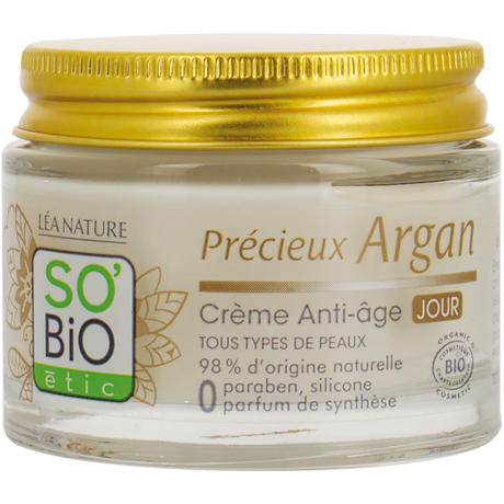 SO'BiO étic - Précieux Argan Day Cream can