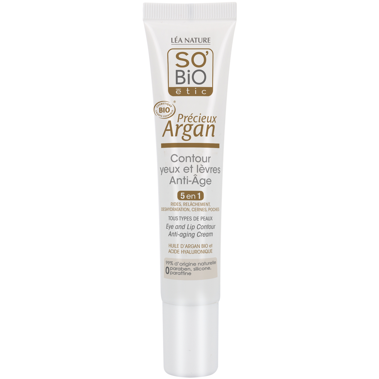 SO'BiO étic - Précieux Argan Eye & lip contour tube