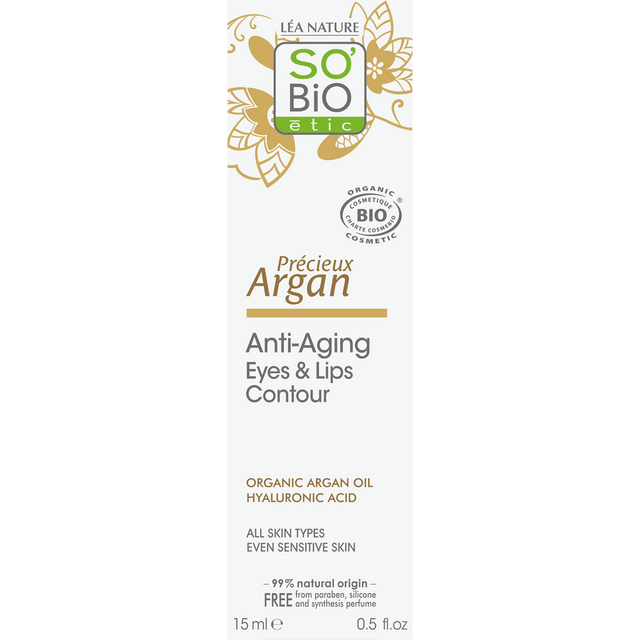 SO'BIO étic - Précieux Argan Eye & lip contour