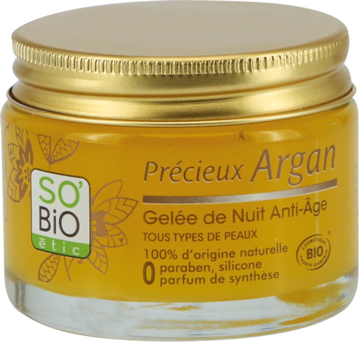 SO'BiO étic - Précieux Argan Night Gel