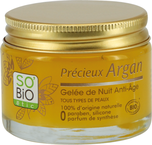 SO'BiO étic - Précieux Argan Night Gel