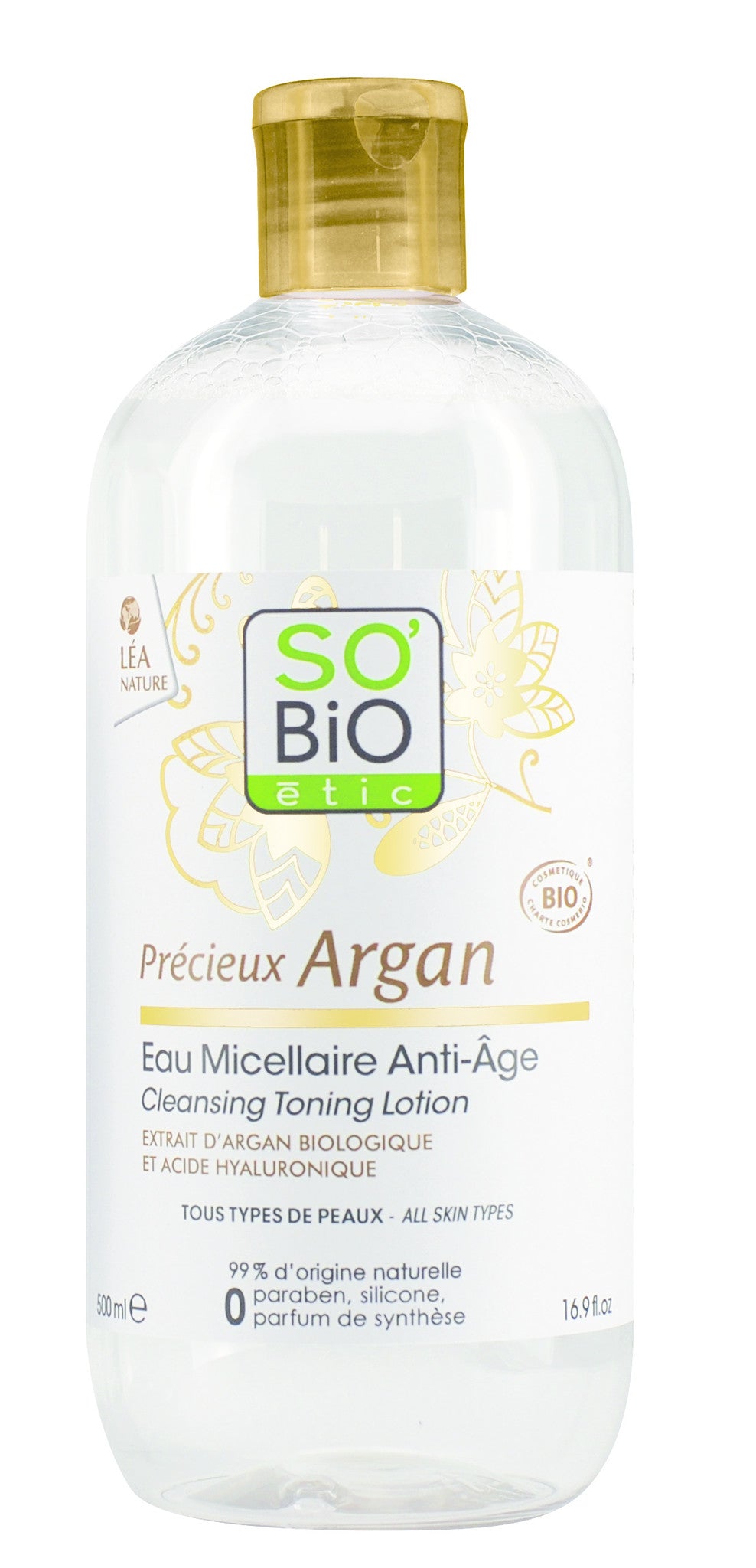 SO'BiO étic - Précieux Argan Toning Lotion