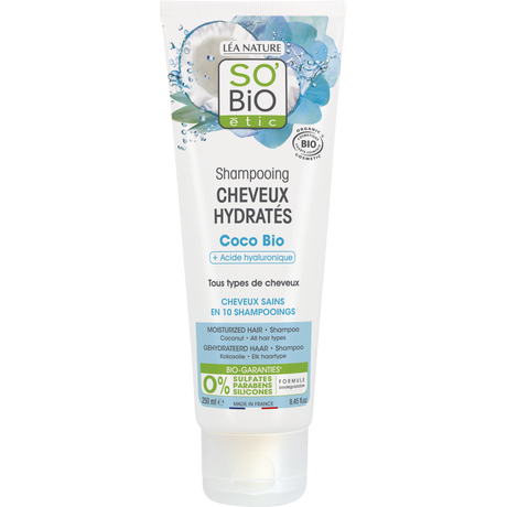 So'Bio Étic Shampoo Moisturised Hair Coco Hyaluronic Acid