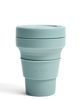 Stojo Opvouwbare Koffiebeker 355ml - Aquamarine