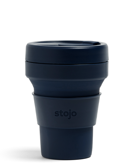 Stojo Opvouwbare Koffiebeker 355ml - Denim