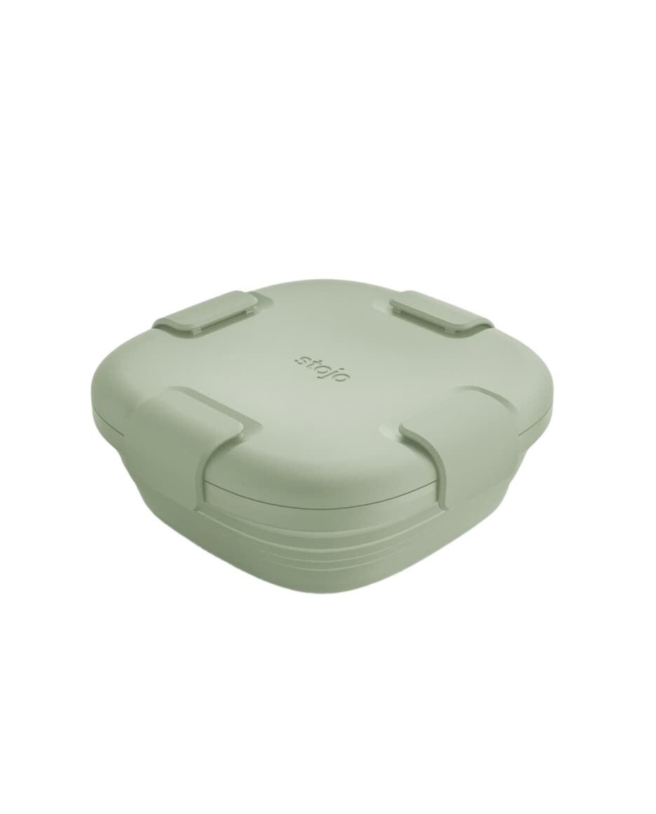 Stojo Opvouwbare Siliconen Lunchbox 700ml - Sage