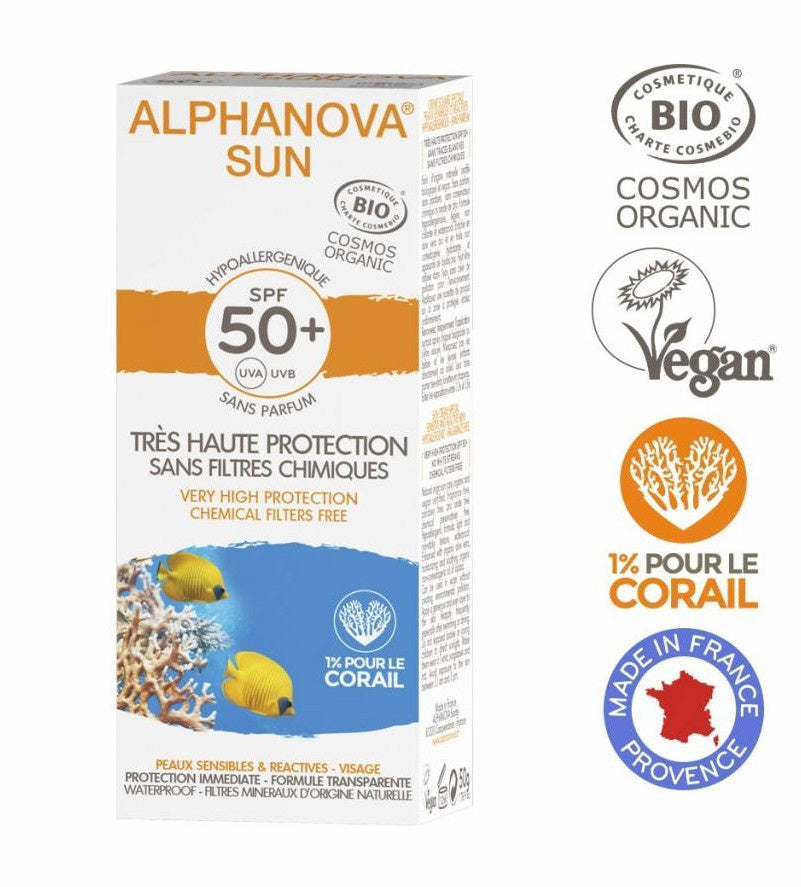 Sun Bio Zonnebrand Allergische Huid- SPF50