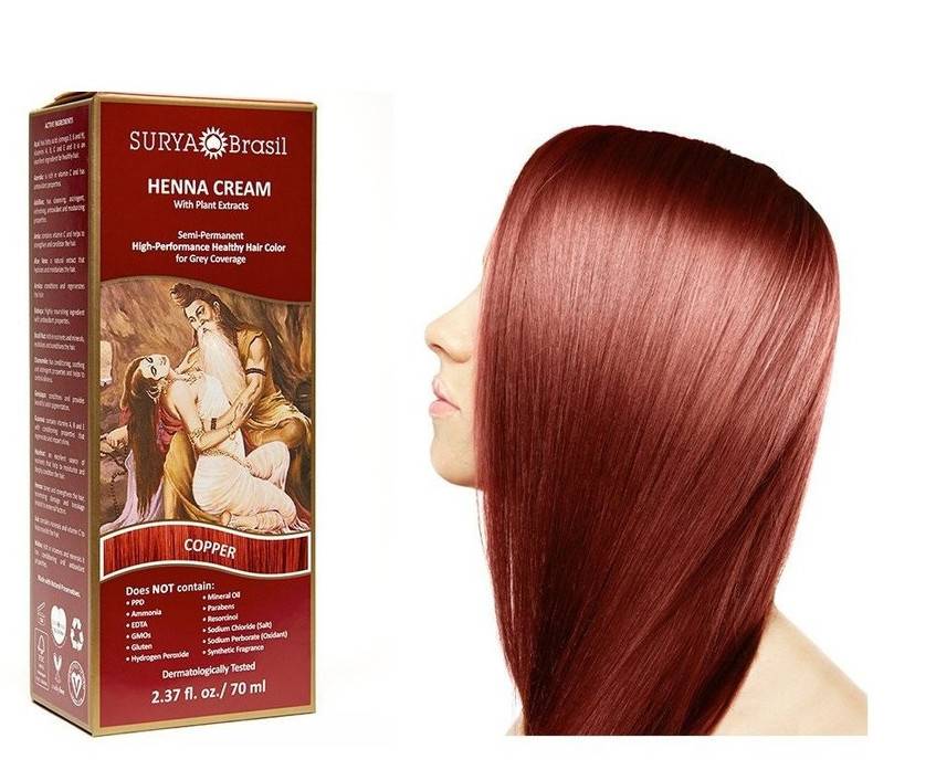 Surya Brasil Haarverf Cream - Copper