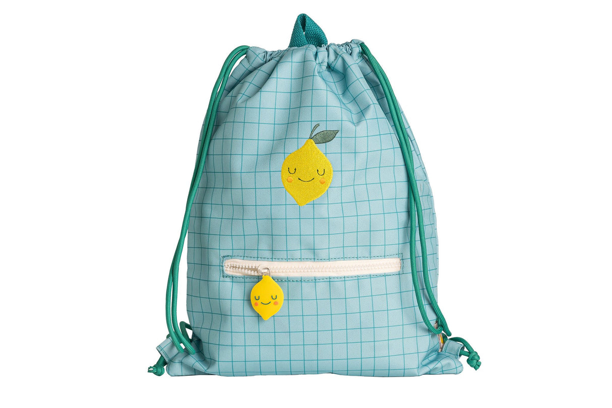 The Cotton Cloud Rugzak Drawstring Recylced Plastic - Pedro Pear