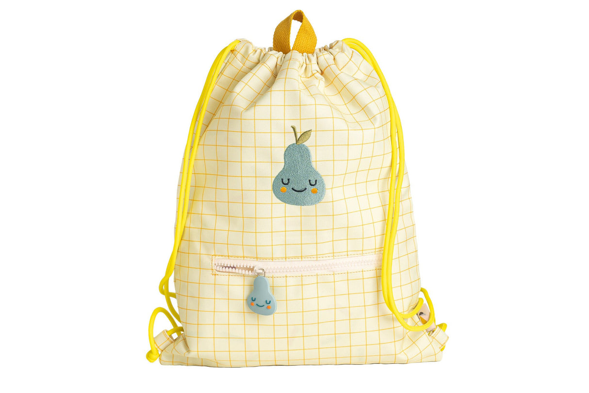 The Cotton Cloud Rugzak Drawstring Recylced Plastic - Pedro Pear1