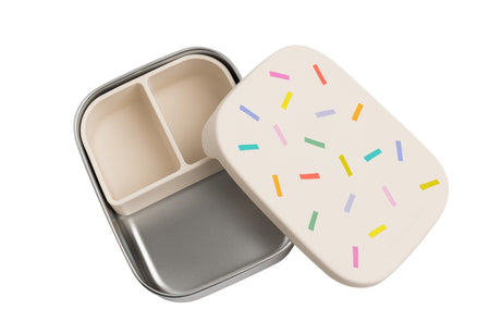 The Cotton Cloud RVS Lunchbox - Confetti