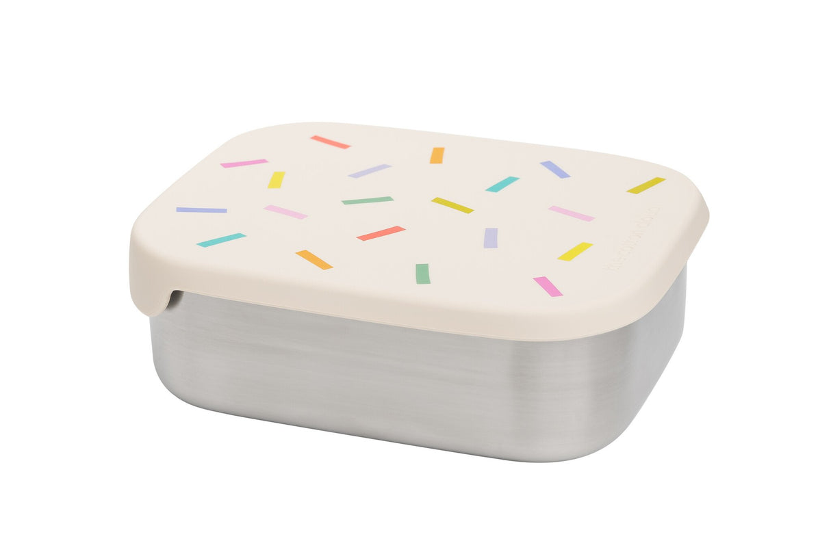 The Cotton Cloud RVS Lunchbox - Confetti1