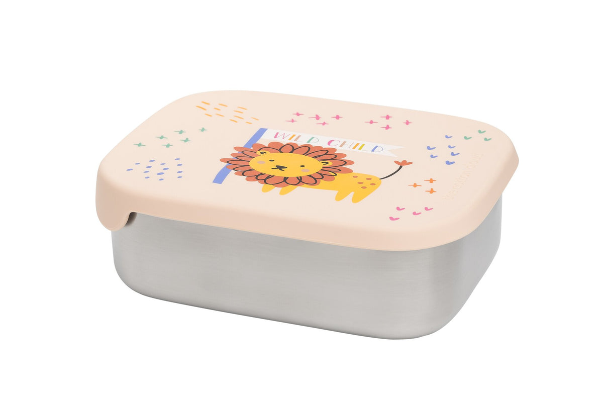 The Cotton Cloud RVS Lunchbox - Wild Child1