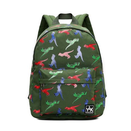 [TKBPHE201-AGD] YLX Hemlock Backpack _ Kids _ Army Green & Dinosaurs