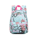 [TKBPHE211-S-ASTG] YLX Hemlock Backpack (S) _ Kids _ Bleached Aqua Girls Street Art