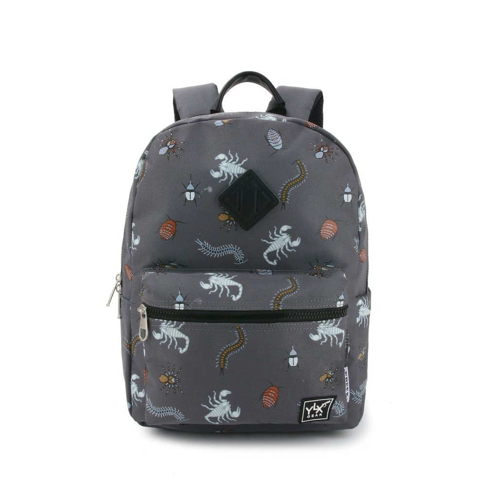 [TKBPOL221-DSI] YLX Oriole Backpack _ Kids _ Dark Shadow & Insects