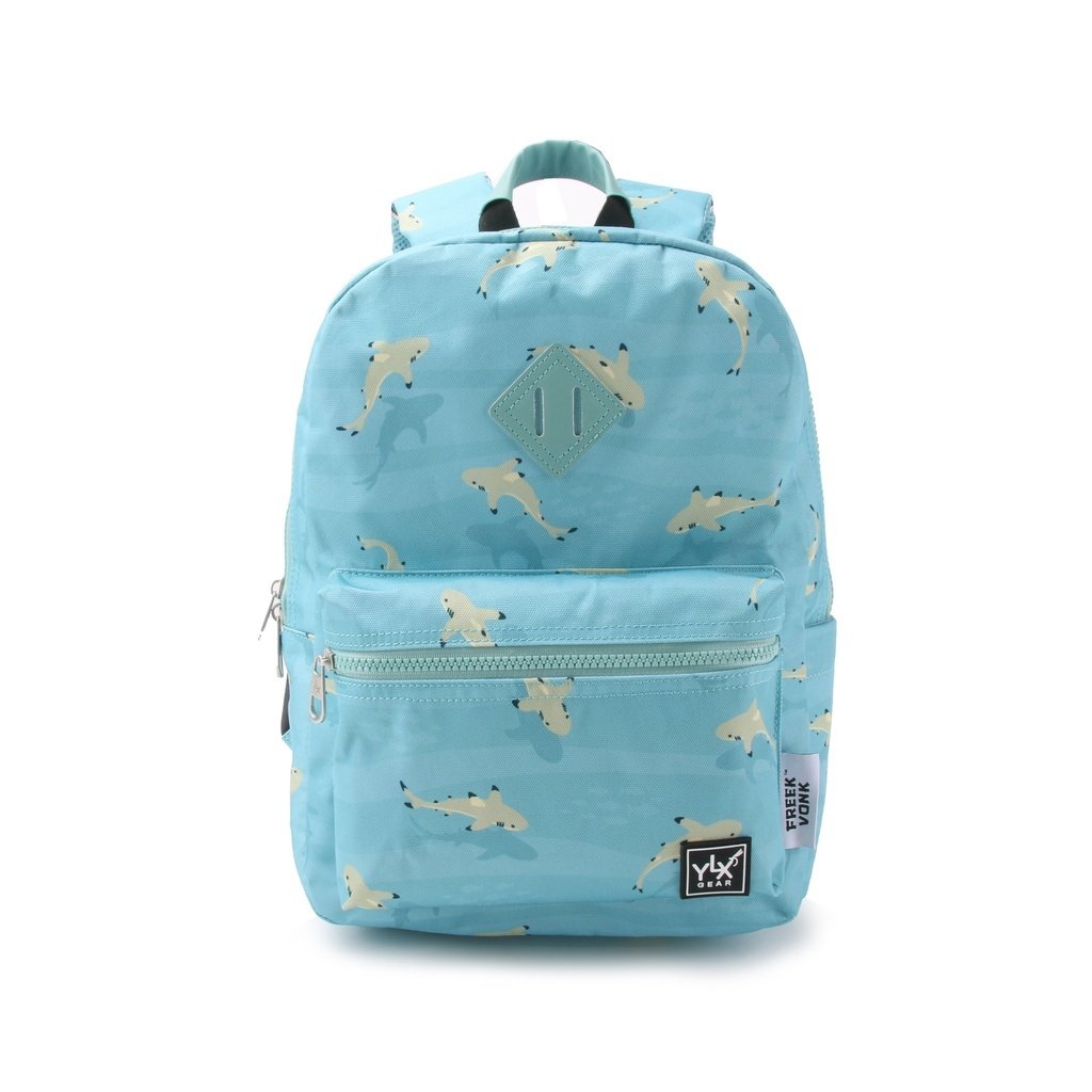 [TKBPOL221-TWS] Freek Vonk YLX Oriole Backpack _ Kids _ Turquoise Water & Sharks