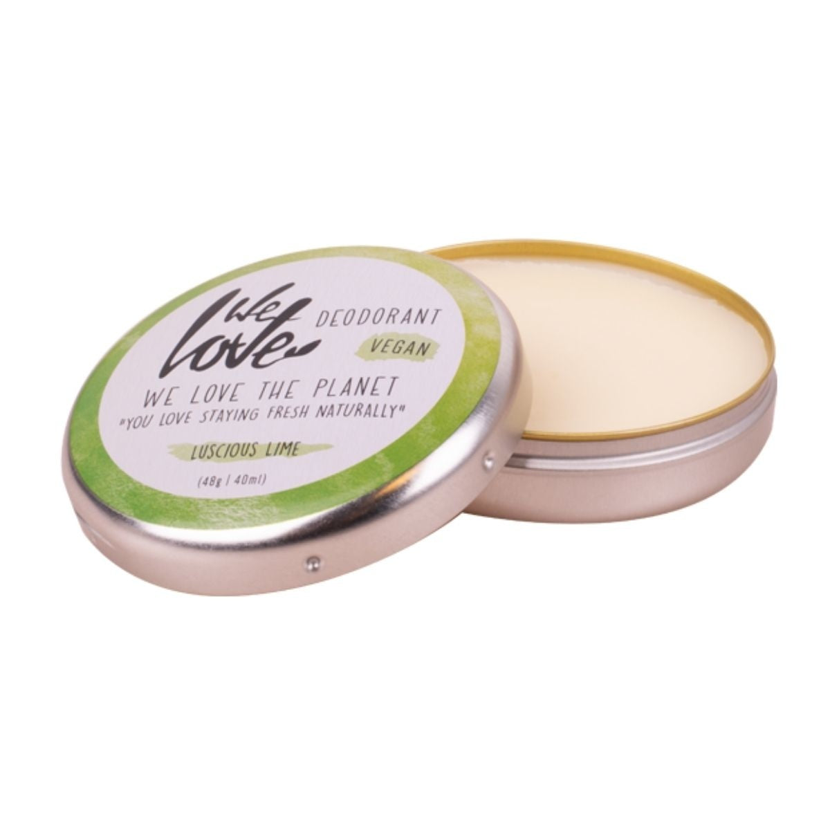 We Love The Planet Deodorant Creme Vegan - Luscious Lime