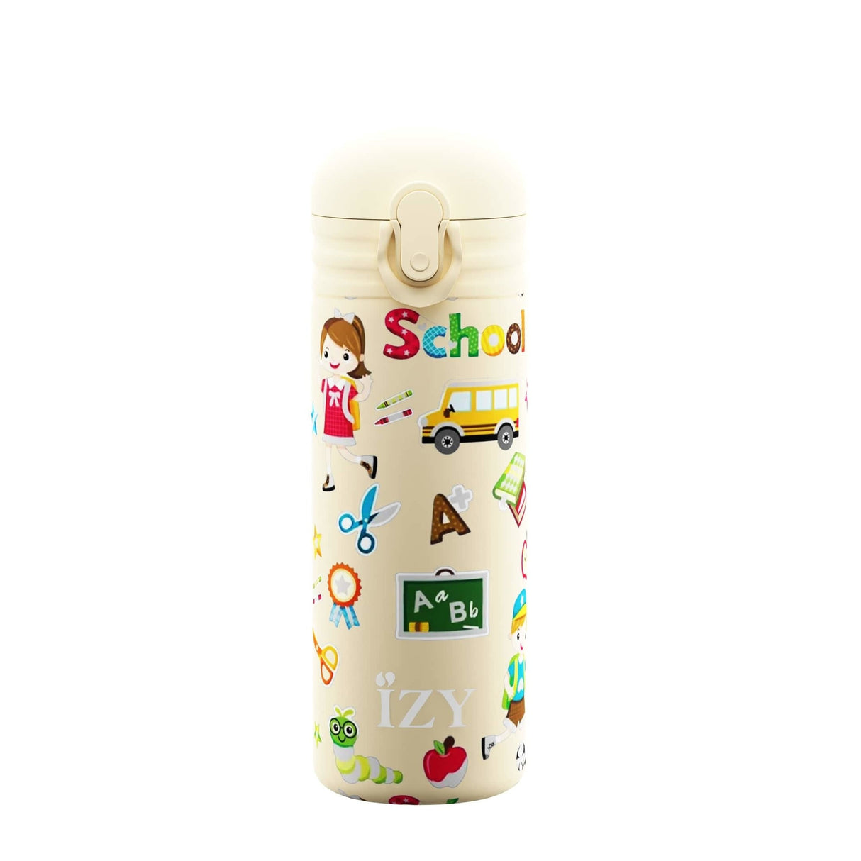 Yellow School - 350ml - kids bottle - V2