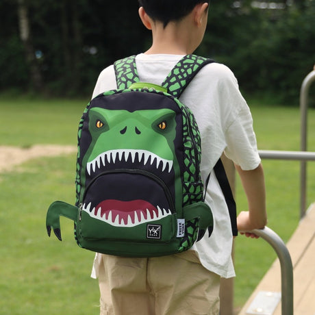 YLX Dino Bite Backpack _ Kids _ Green Dino Bite (4)