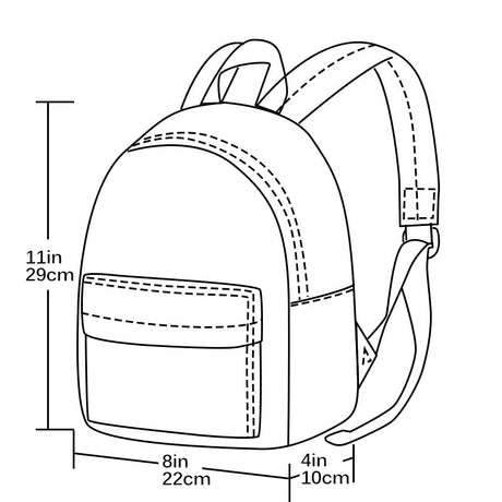 YLX Hemlock Backpack (S) _ Kids _ Army Green & dinosaurs