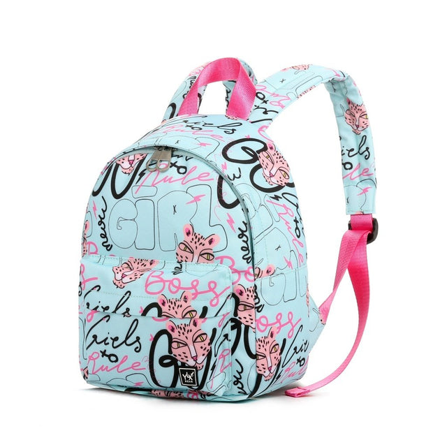 YLX Hemlock Backpack (S) _ Kids _ Bleached Aqua Girls Street Art