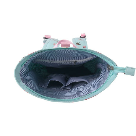 YLX Original Backpack _ Kids _ Bleached Aqua & Horses (1)