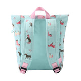 YLX Original Backpack _ Kids _ Bleached Aqua & Horses (2)