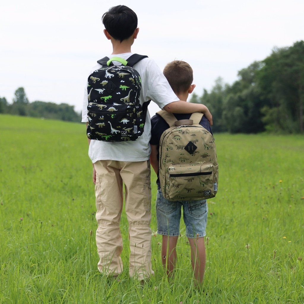 YLX Oriole Backpack _ Kids _ Antique Bronze & Dinos (4)