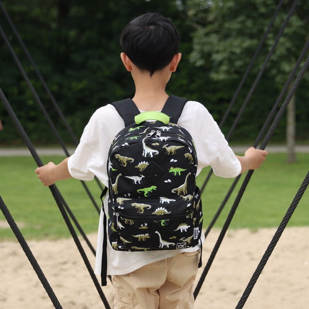 YLX Oriole Backpack _ Kids _ Black & Dinos (3)