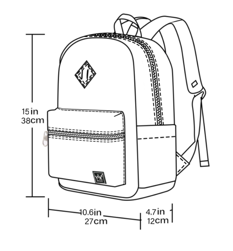 YLX Oriole Backpack _ Kids _ Black & Dinos