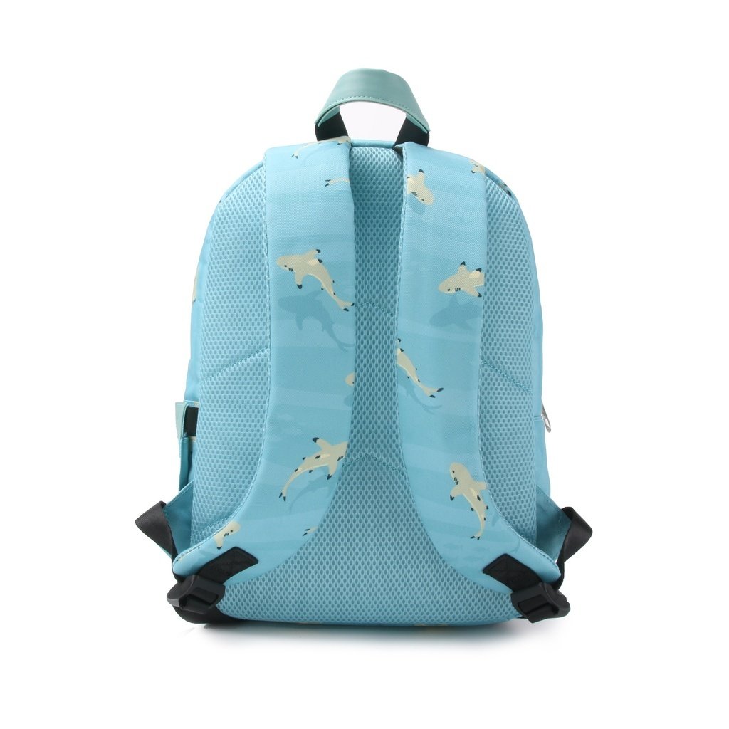 YLX Oriole Backpack _ Kids _ Turquoise Water & Sharks (2)