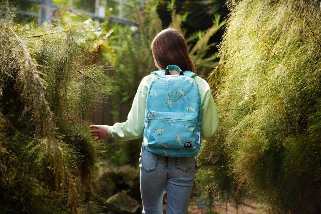 YLX Oriole Backpack _ Kids _ Turquoise Water & Sharks (3)