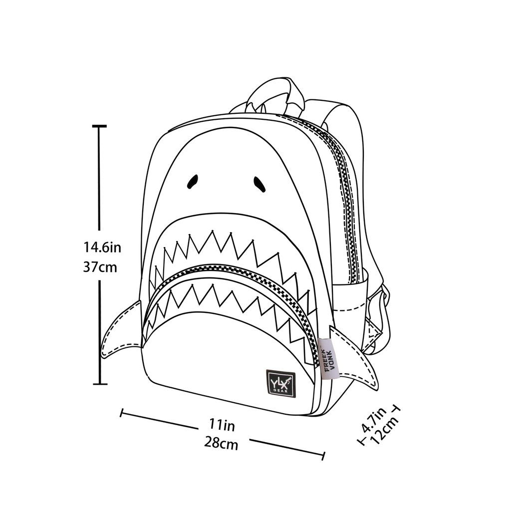 YLX Shark Bite Backpack _ Kids _ Glowing Bite (5)