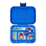 Yumbox-Original-Bento-Lunchbox-6-Vakken-Surf-Blue-Funny-Monsters