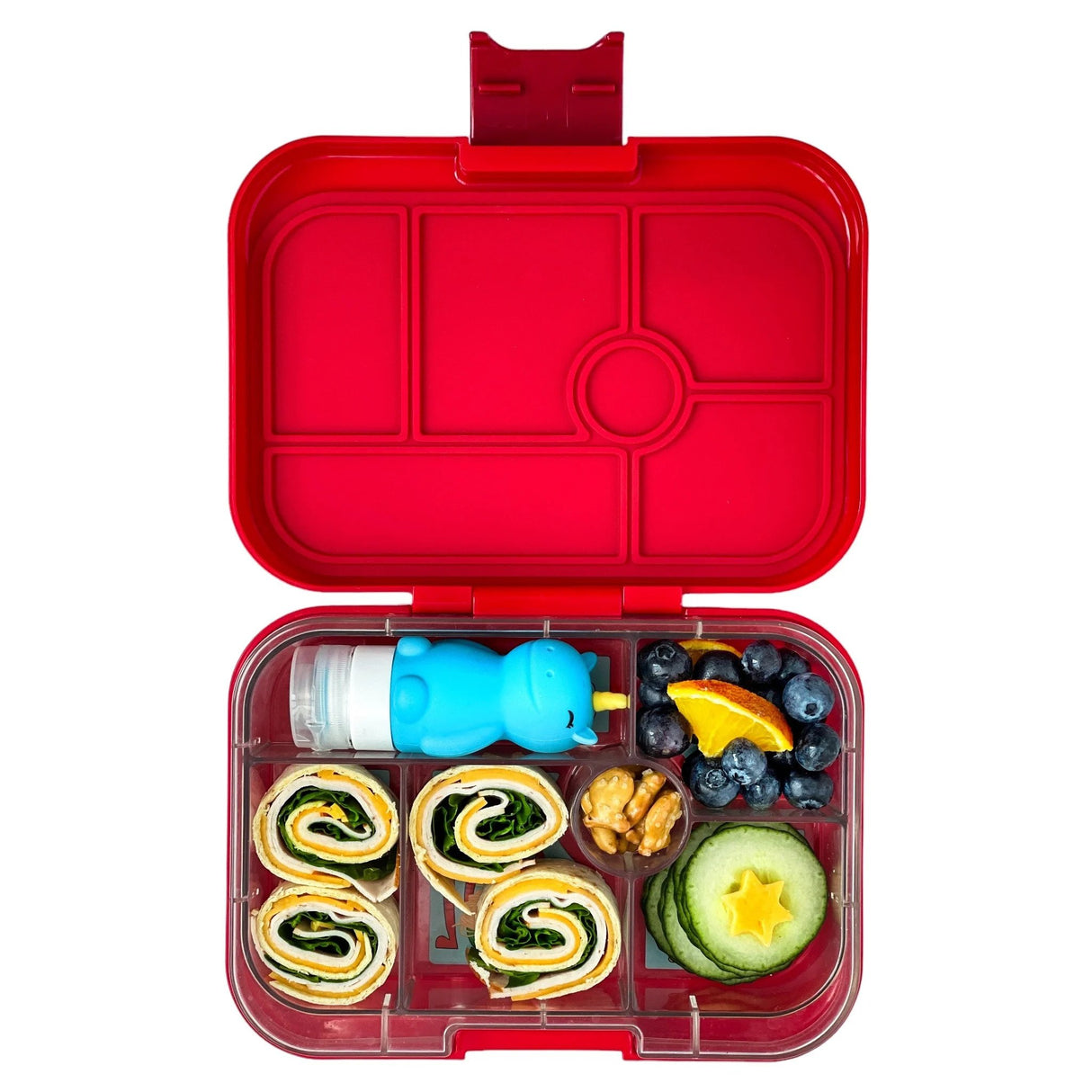 Yumbox-Original-Bento-Lunchbox-6-Vakken-Wow-Red-Funny-Monsters-1