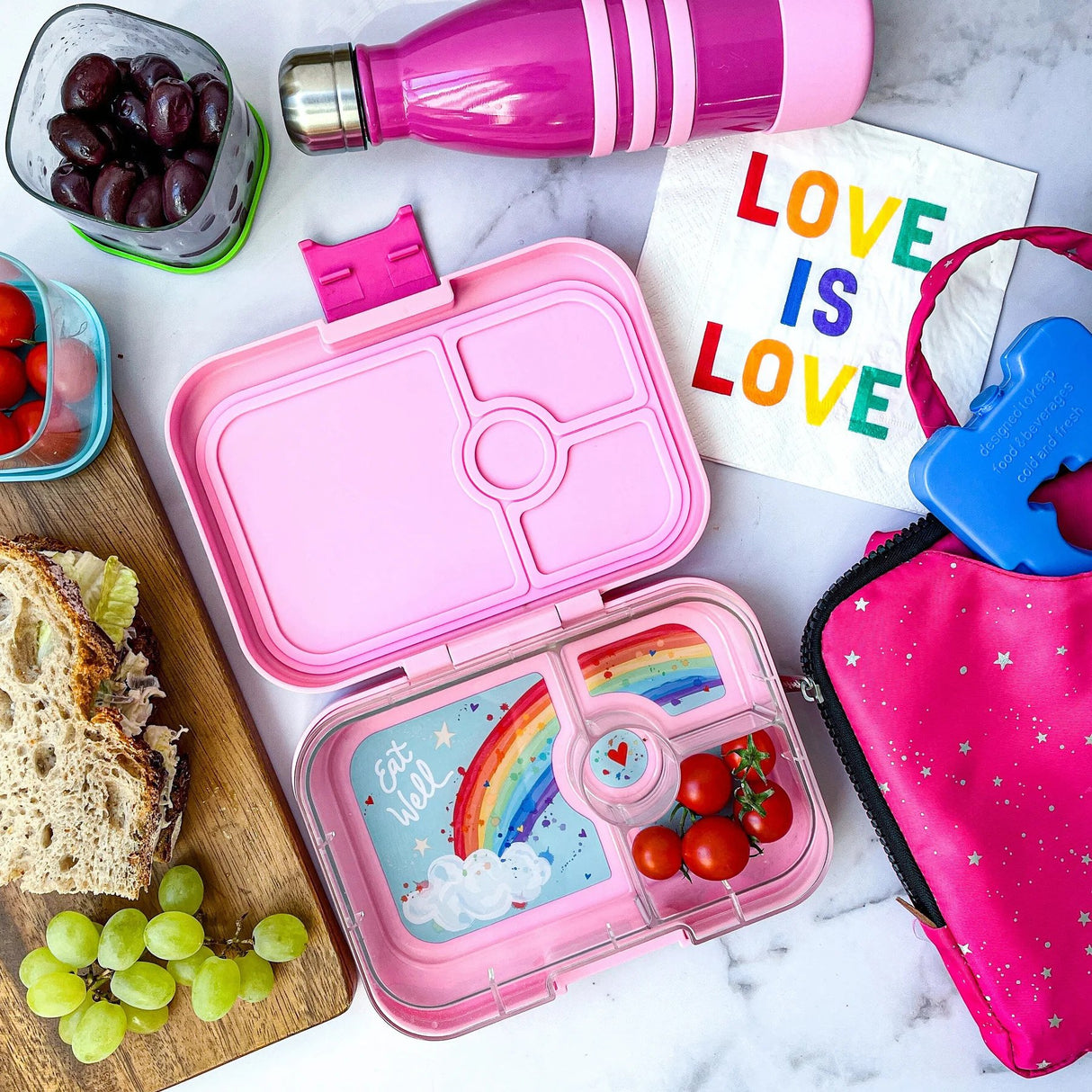 Yumbox-Panino-Bento-Lunchbox-4-Vakken-Power-Pink-Unicorn1