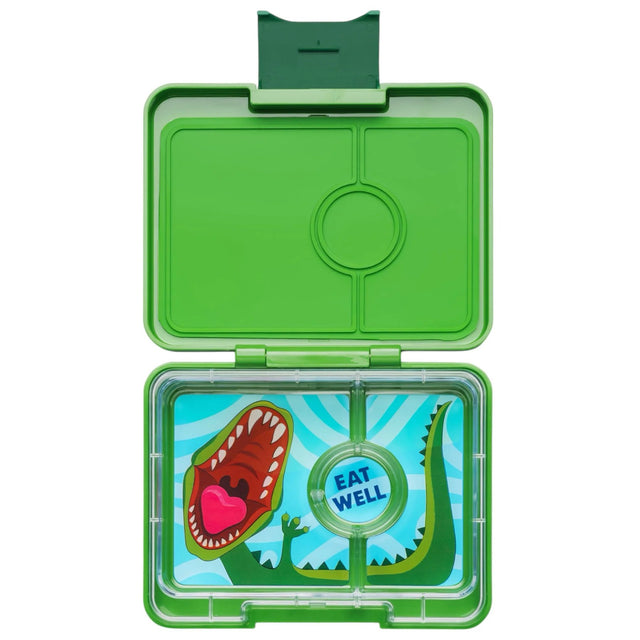 Yumbox Snack Box - Jurassic Green Dinosaur