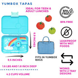 Yumbox-Tapas-XL-Lunchbox-4-Vakken-Antibes-Blue-1