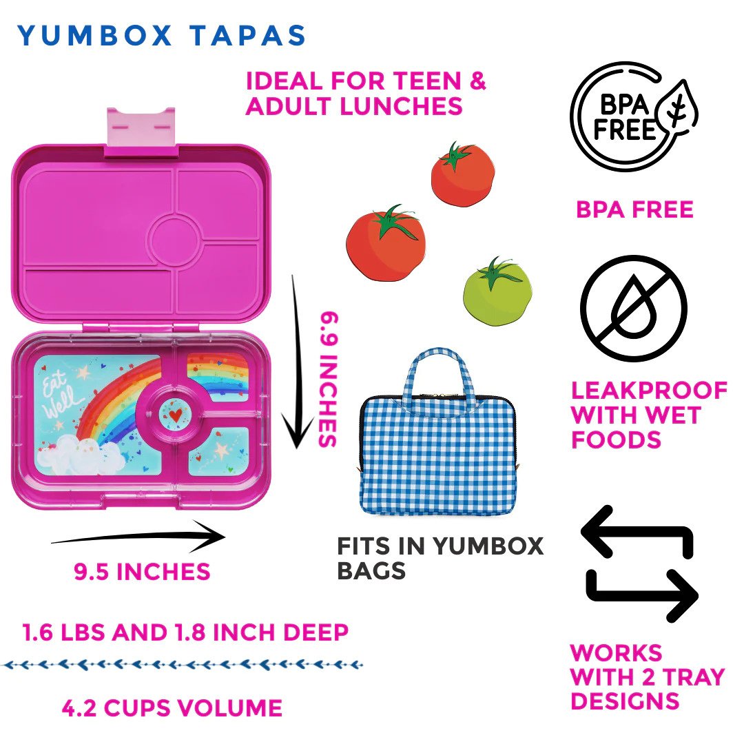 Yumbox-Tapas-XL-Lunchbox-4-Vakken-Malibu-PurpleRainbow-1