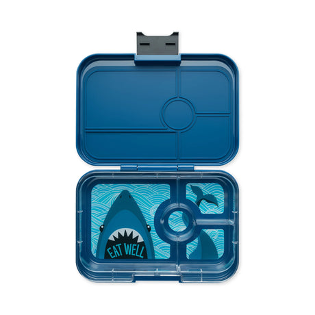 Yumbox Tapas XL Lunchbox 4 Vakken - Monte Carlo Blue Shark