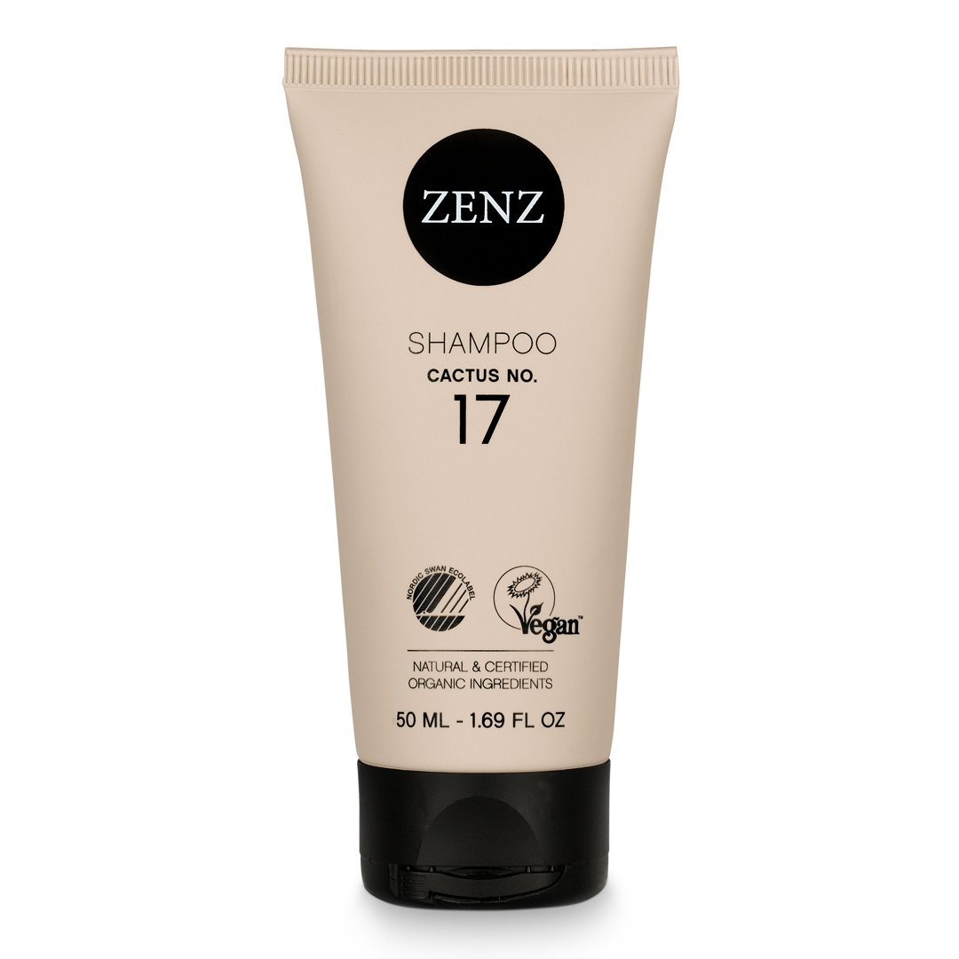 Zenz Organic Cactus Shampoo (50ml) - Travel Size