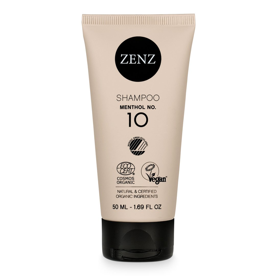 Zenz Organic Menthol Shampoo (50ml) - Travel Size