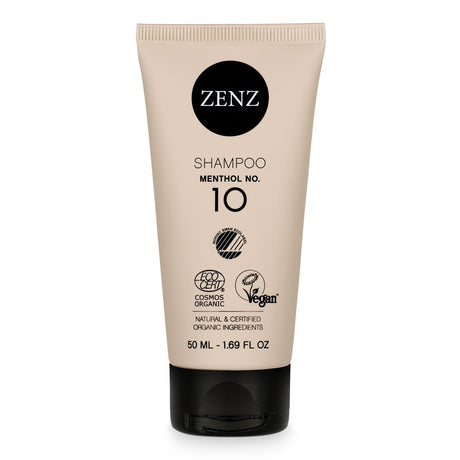 Zenz Organic Menthol Shampoo (50ml) - Travel Size